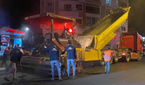 Kırklareli Belediyesi gece gündüz çalışıyor