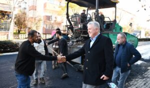 Büklüm Caddesi’nde onarım çalışması tamamlandı