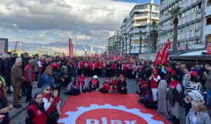 Emekçiler ‘Asgari ücret’ için yürüyüş düzenledi