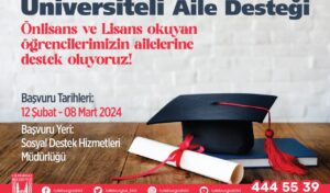 Lüleburgaz’da ‘Üniversiteli Aile Desteği’ başvuruları başlıyor