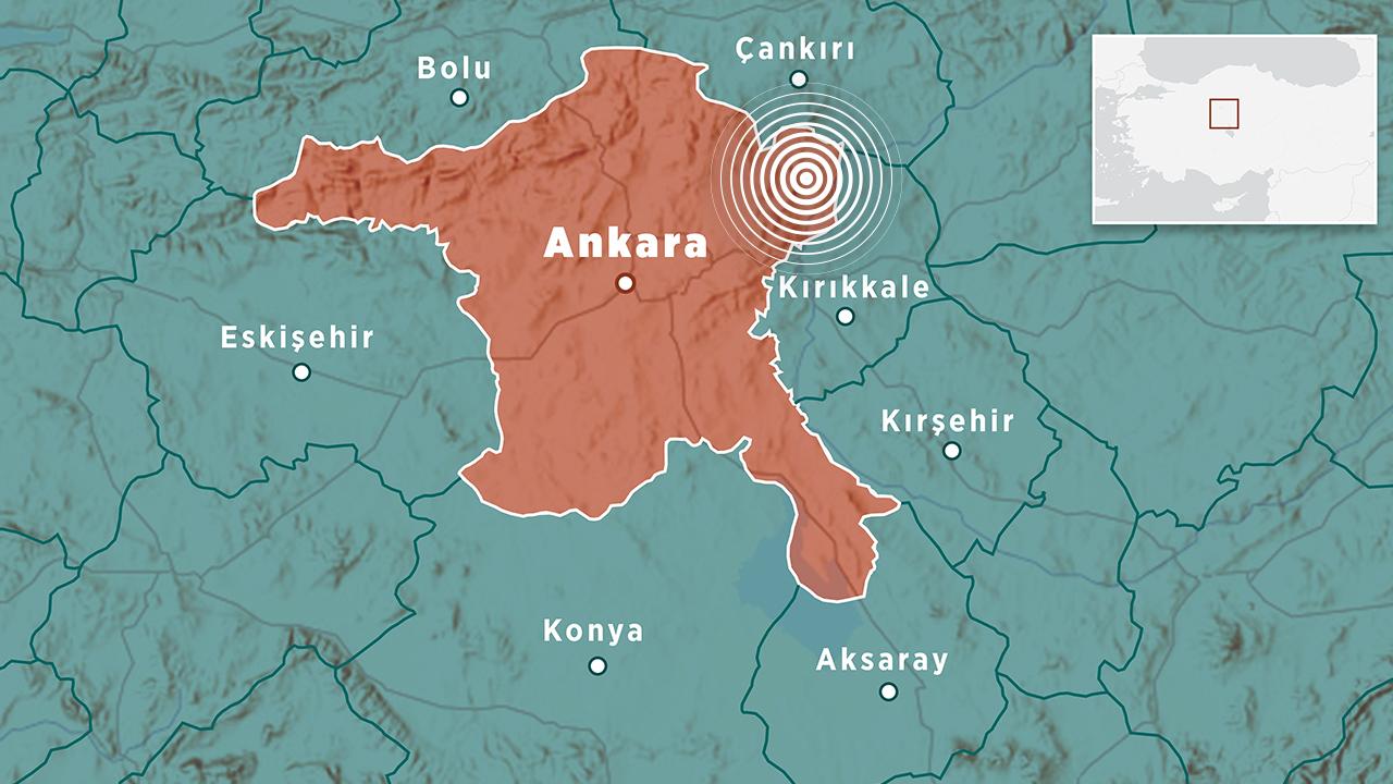 Ankara’da deprem!