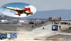 Son dakika: Konya’da askeri eğitim uçağı düştü!
