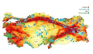 Türkiye’de 45 ilde 485 diri fay bulunuyor