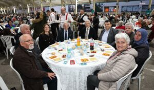 Nilüfer’de yılın ilk iftar sofrası kuruldu