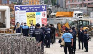 Şişli Belediyesi rezidans inşaatını mühürledi
