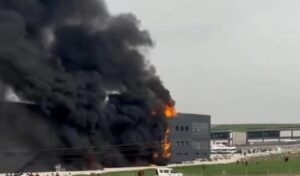 Ankara’da fabrika yangını!