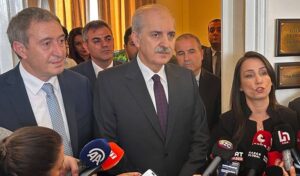 Numan Kurtulmuş, yeni anayasa için DEM Parti ile görüştü