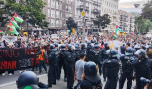 İsrail saldırıları Berlin’de protesto edildi