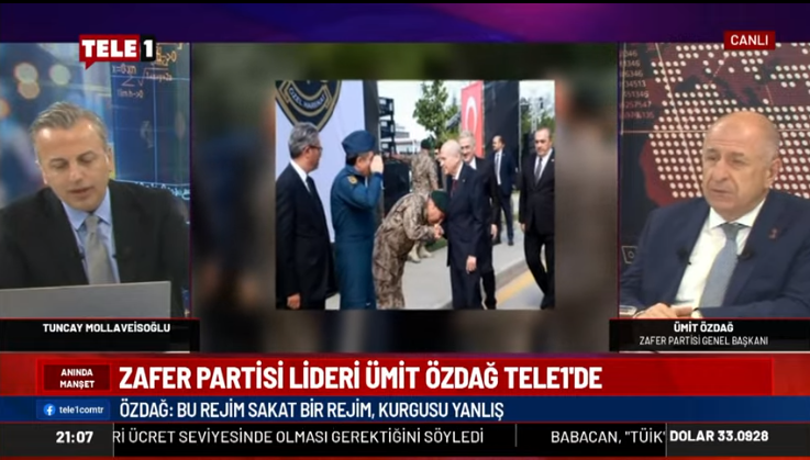 Zafer Partisi Genel Başkanı Ümit Özdağ, iş dünyası ziyaretleri kapsamında İzmir'e geldi. Özdağ, Ege Saati'ni ziyaret etti.