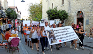 Çeşme’de ‘Katliam Yasasına Hayır’ eylemi