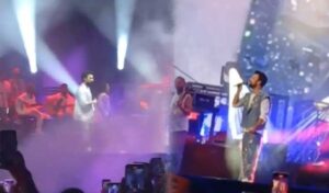 Sessiz konser! Tarkan söyledi kimse duymadı