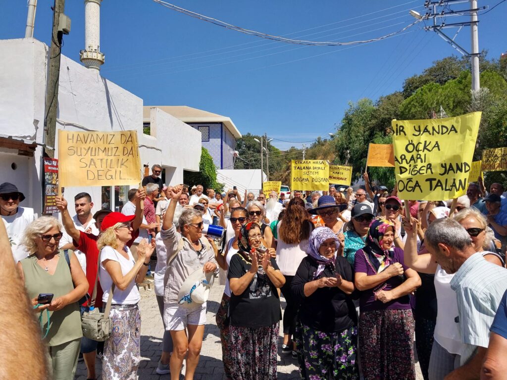 Karaburun’da 'talan' projesine ‘hayır’ dediler