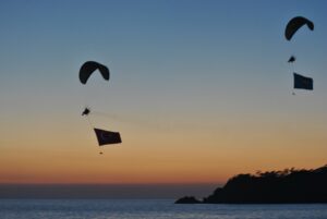 Fethiye'de hava oyunlarında 6 bin 965 uçuş gerçekleştirildi