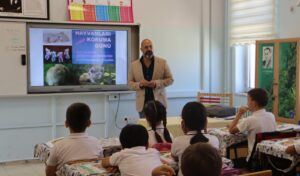 İzmit Belediyesinden okullarda Hayvanları Koruma Günü etkinliği