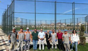 600 Evler Mahallesi park yapımı tamamladı