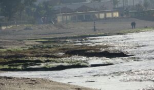 Alanya’da deniz suyu 7-8 metre çekildi