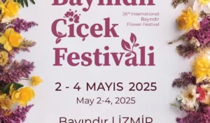 Bayındır 26. Uluslararası Çiçek Festivali Başlıyor