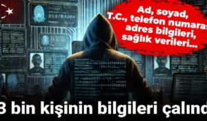 83 bin kişinin bilgileri çalındı