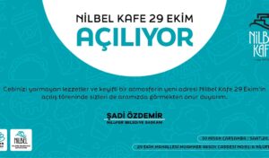 NİLBEL KAFE 29 EKİM AÇILIŞ DAVETİ