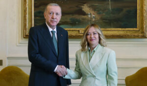 Cumhurbaşkanı Erdoğan, İtalya Başbakanı Meloni ile görüştü
