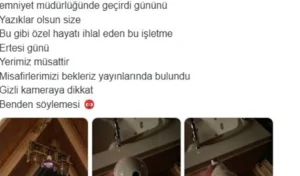 Bungalovda kaldıysanız, görüntüleriniz gizlice çekilmiş olabilir