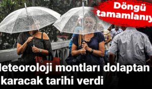 Meteoroloji montları dolaptan çıkaracak tarihi verdi: Döngü tamamlanıyor