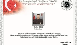 Mayına basarak yaralanan asker şehit oldu